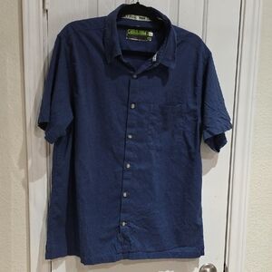 Cariloha Bamboo Men's Blue Shirt Size XL